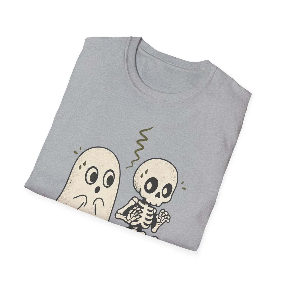 I Heard It Too T-Shirt ︱ Retro Ghost & Skeleton Tee