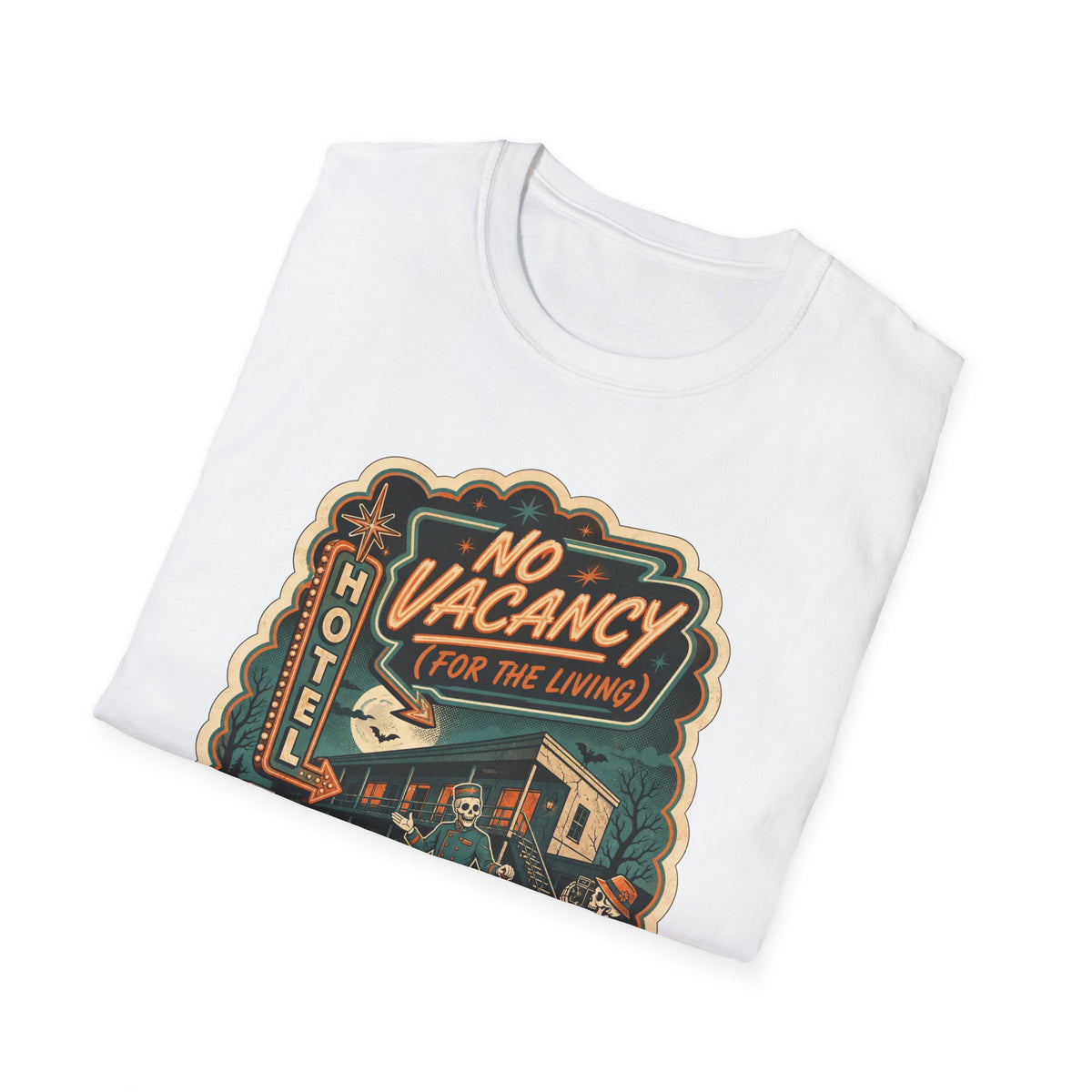 No Vacancy Motel T-Shirt ︱Ghost Vintage Road Trip Graphic Tee