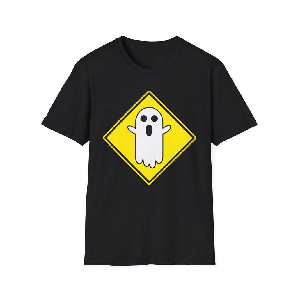 Ghost Crossing T-Shirt ︱ Retro Warning Sign Tee