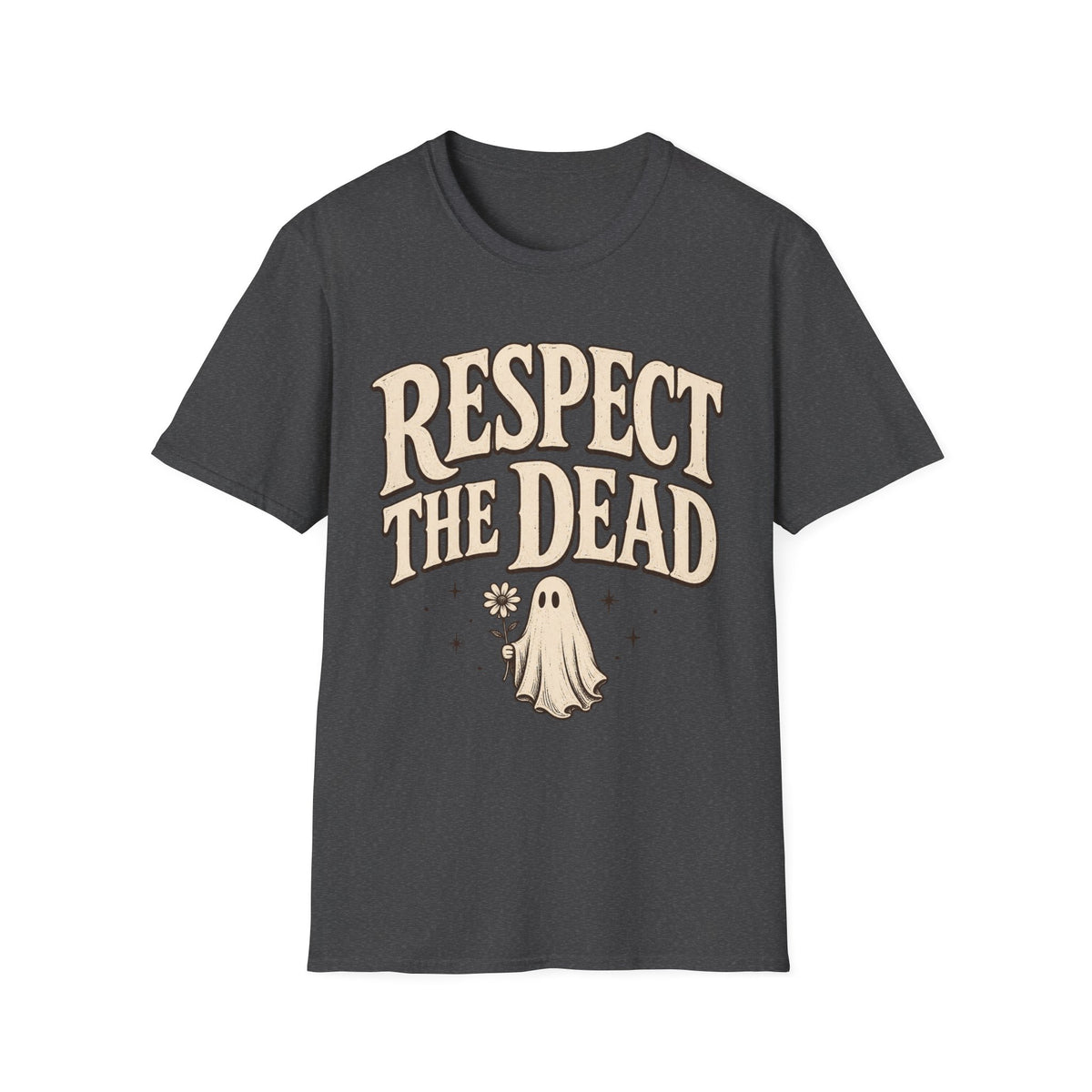 Respect the Dead T-Shirt ︱ Stoic Ghost Halloween Tee