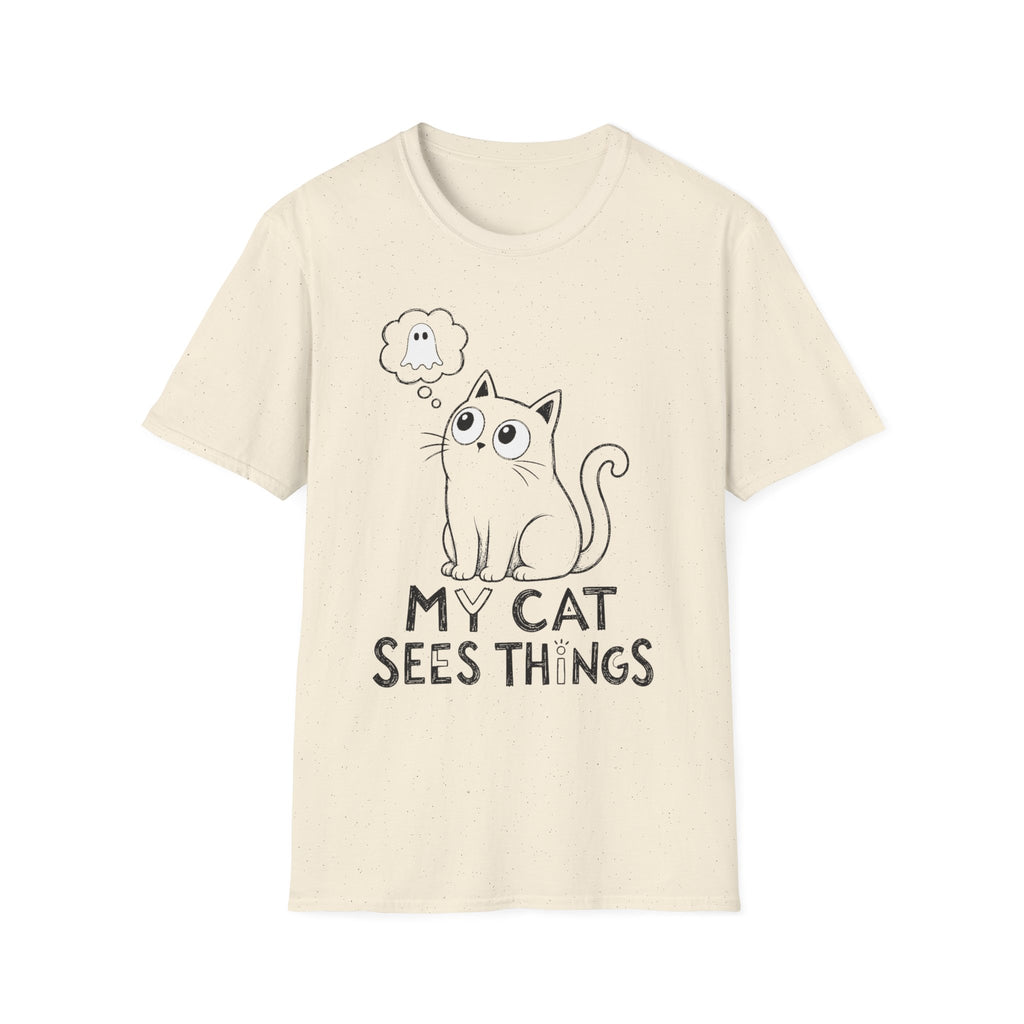 My Cat Sees Things T-Shirt ︱ Cute Paranormal Cat Tee