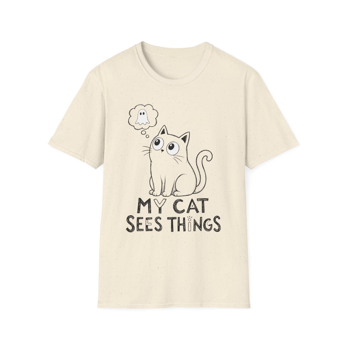 My Cat Sees Things T-Shirt ︱ Cute Paranormal Cat Tee