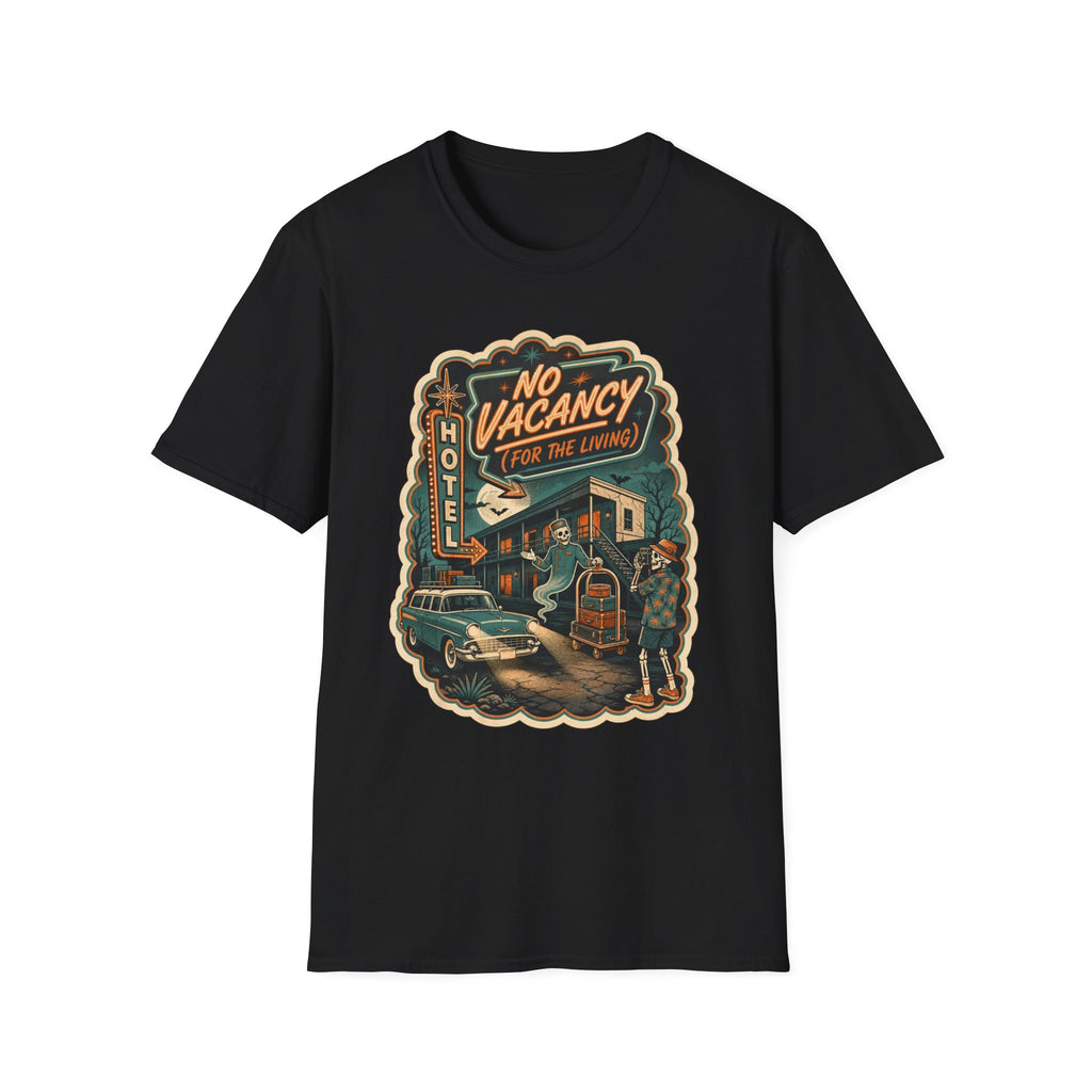 No Vacancy Motel T-Shirt ︱Ghost Vintage Road Trip Graphic Tee