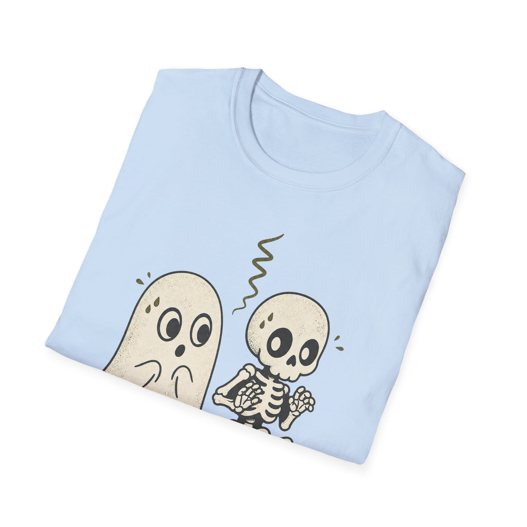 I Heard It Too T-Shirt ︱ Retro Ghost & Skeleton Tee