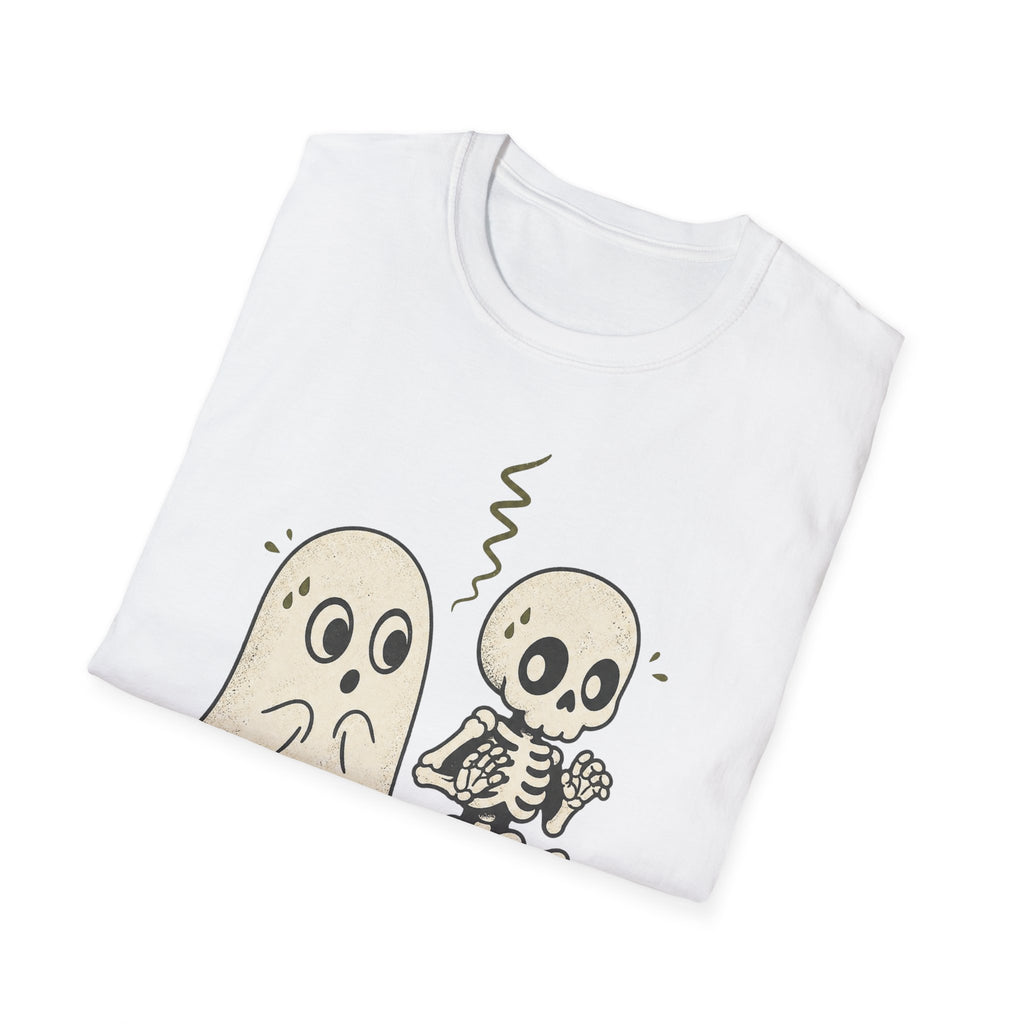 I Heard It Too T-Shirt ︱ Retro Ghost & Skeleton Tee