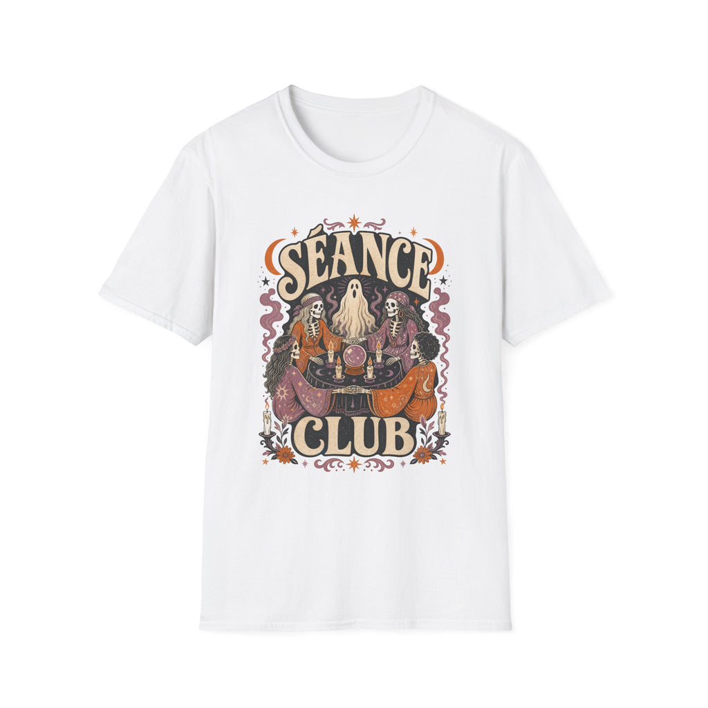 Seance Club T-Shirt ︱ Retro Ghost & Crystal Ball Tee