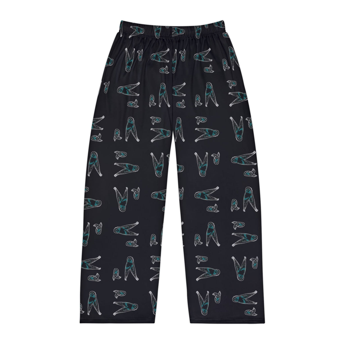 Men's Pajama Pants Mystical Fresno Nightwalker Pattern Print