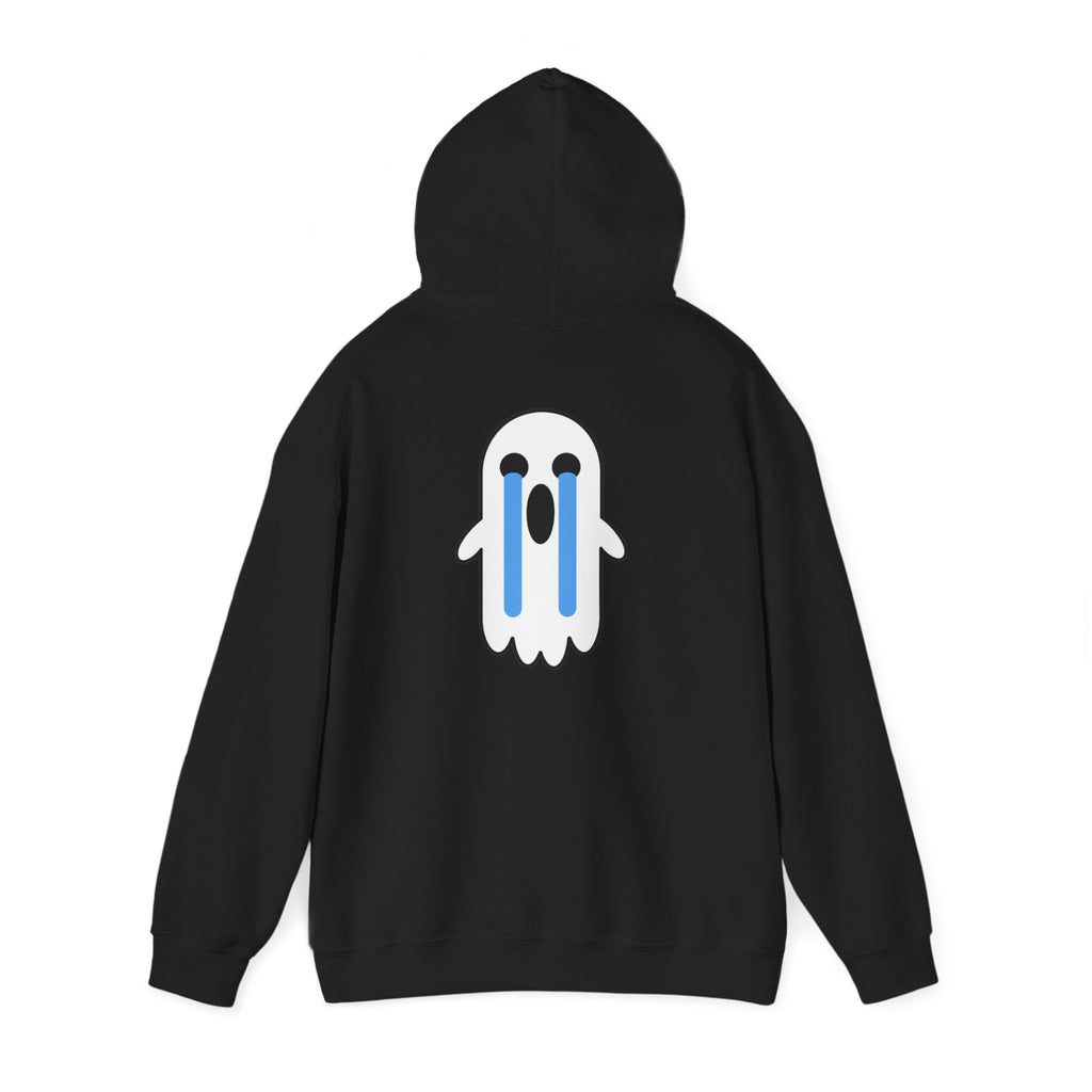 Ghost Bait Hoodie ︱ Crying Ghost Graphic Hooded Sweatshirt