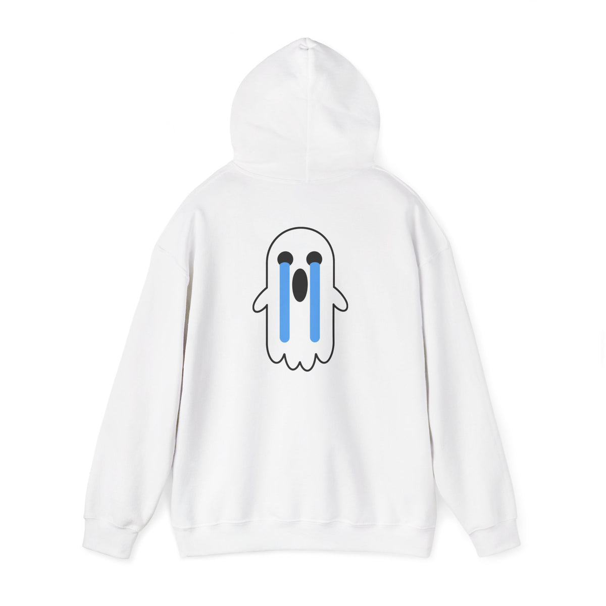 Ghost Bait Hoodie ︱ Crying Ghost Graphic Hooded Sweatshirt