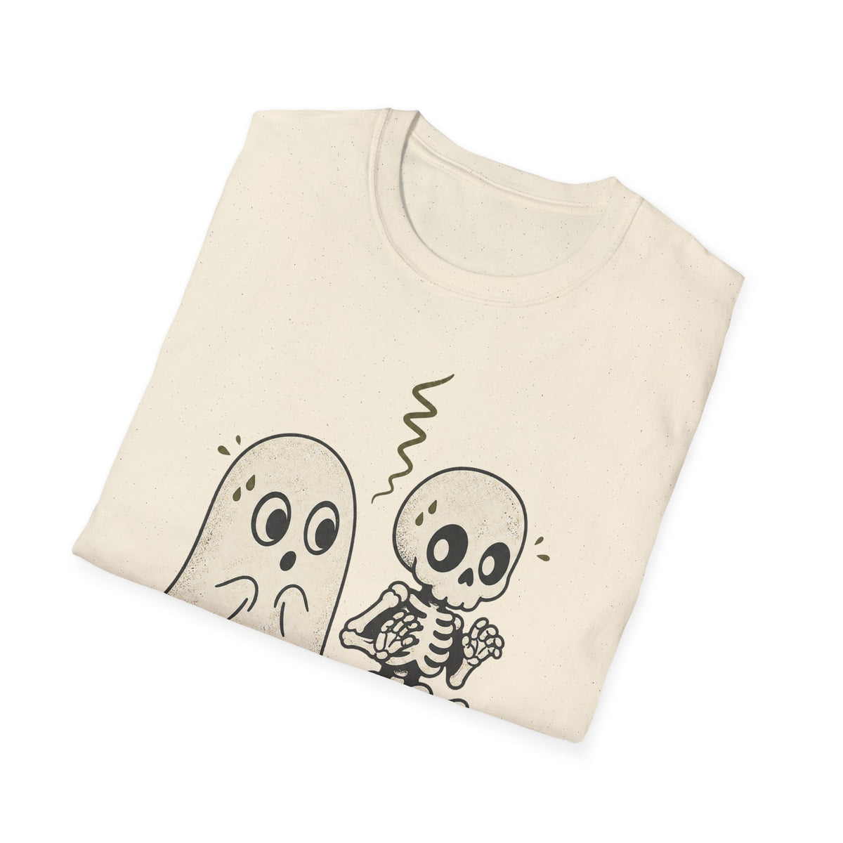 I Heard It Too T-Shirt ︱ Retro Ghost & Skeleton Tee