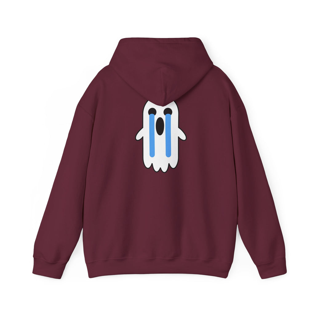 Ghost Bait Hoodie ︱ Crying Ghost Graphic Hooded Sweatshirt