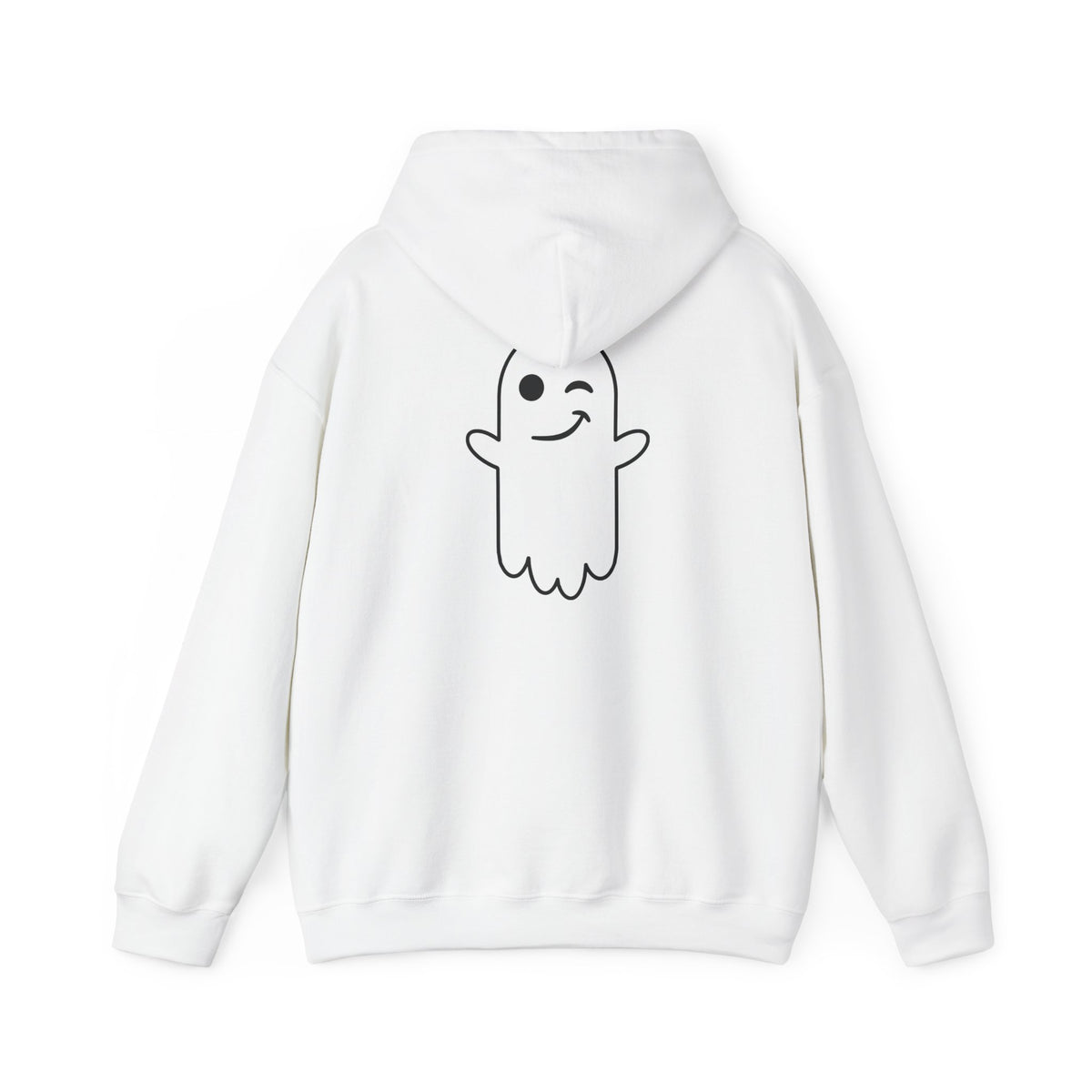 Ghost Bait Hoodie ︱ Winking Ghost Graphic Hooded Sweatshirt
