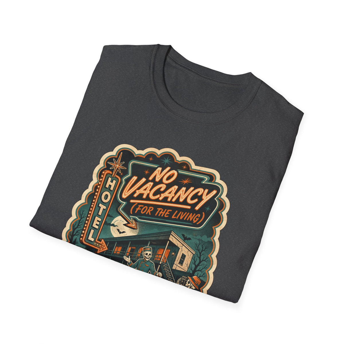 No Vacancy Motel T-Shirt ︱Ghost Vintage Road Trip Graphic Tee
