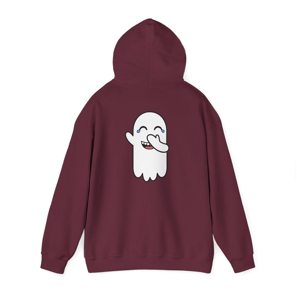 Ghost Bait Hoodie ︱ Cute Laughing Ghost Graphic Hooded Sweatshirt