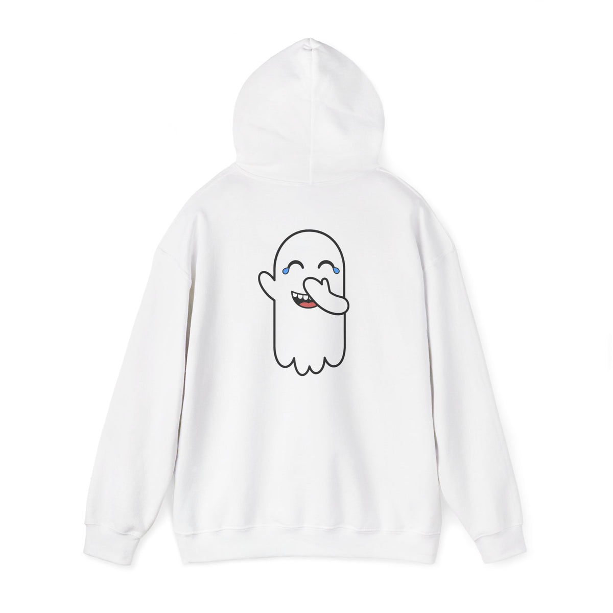 Ghost Bait Hoodie ︱ Cute Laughing Ghost Graphic Hooded Sweatshirt