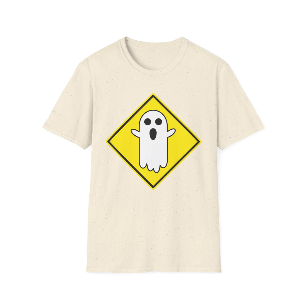 Ghost Crossing T-Shirt ︱ Retro Warning Sign Tee