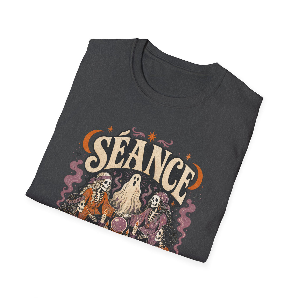 Seance Club T-Shirt ︱ Retro Ghost & Crystal Ball Tee
