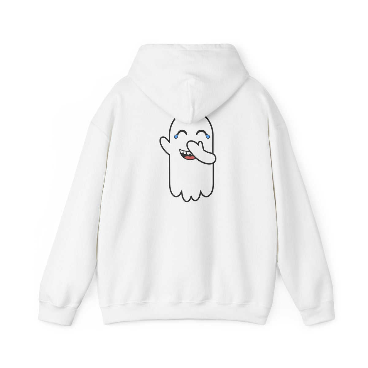 Ghost Bait Hoodie ︱ Cute Laughing Ghost Graphic Hooded Sweatshirt