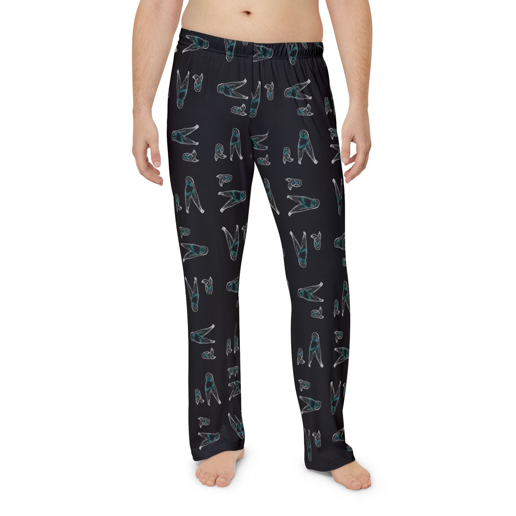 Men's Pajama Pants Mystical Fresno Nightwalker Pattern Print