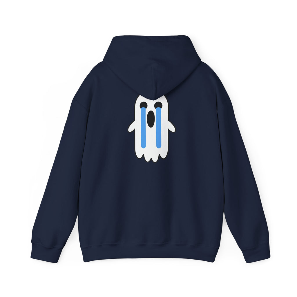 Ghost Bait Hoodie ︱ Crying Ghost Graphic Hooded Sweatshirt