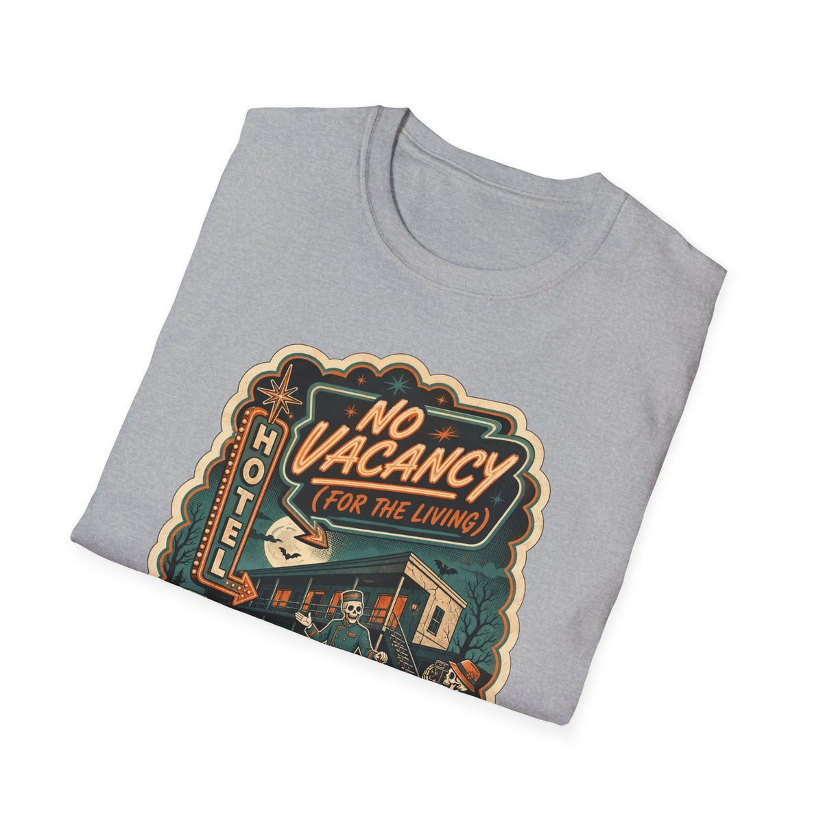 No Vacancy Motel T-Shirt ︱Ghost Vintage Road Trip Graphic Tee