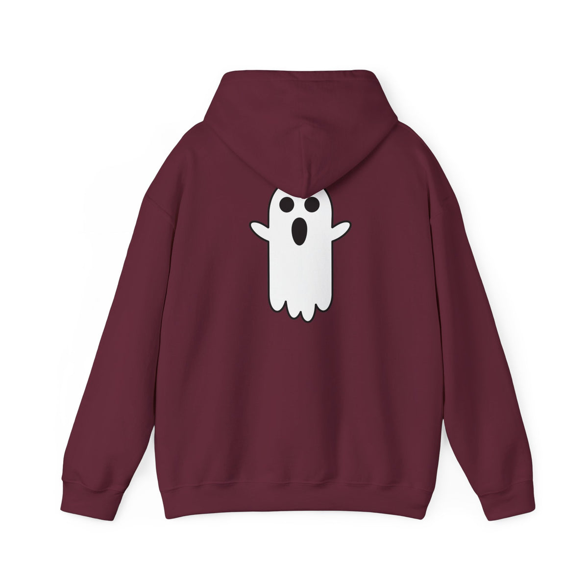 Ghost Bait Hoodie ︱ Surprised Ghost Graphic Hooded Sweatshirt