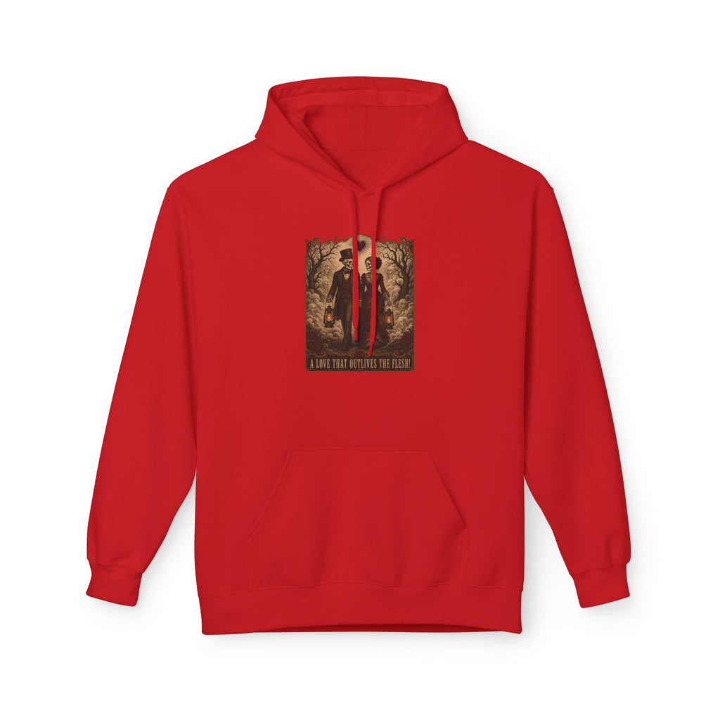 A LOVE THAT OUTLIVES THE FLESH! Graphic Hoodie︱Couples Dark Romance