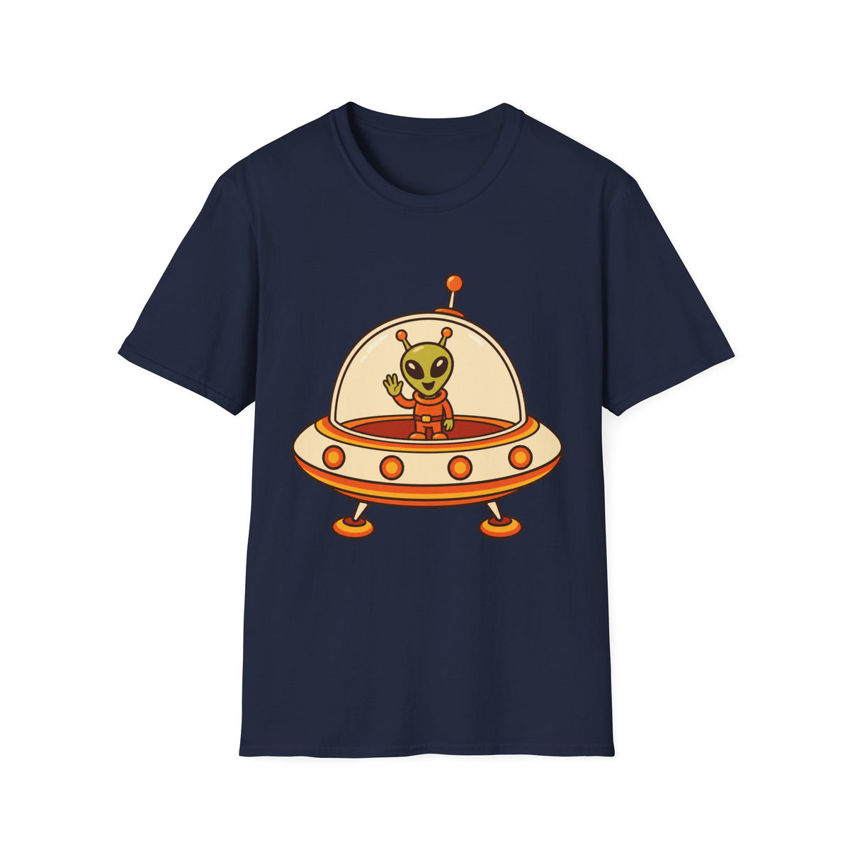 Copy of Spooklee the Spectral Ghost T-Shirt | Kawaii ghost Waving Tee