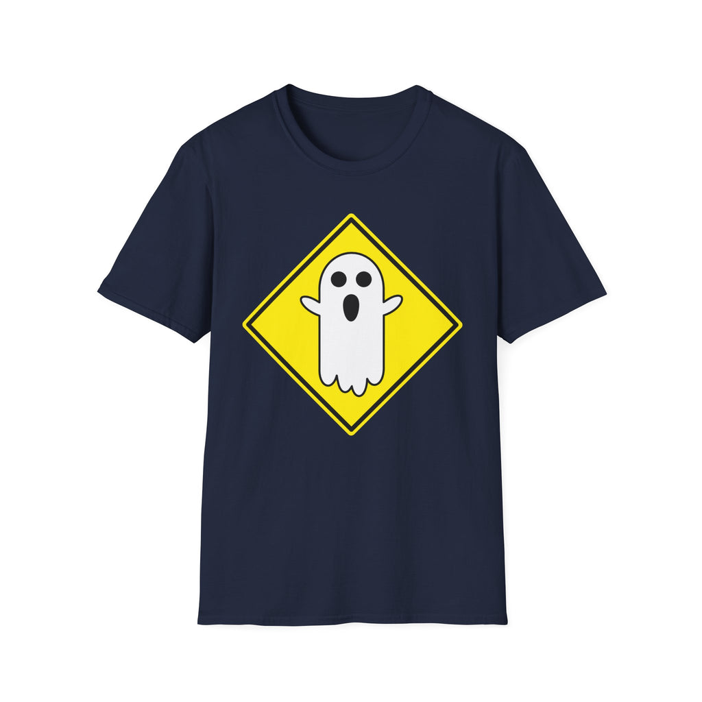 Ghost Crossing T-Shirt ︱ Retro Warning Sign Tee