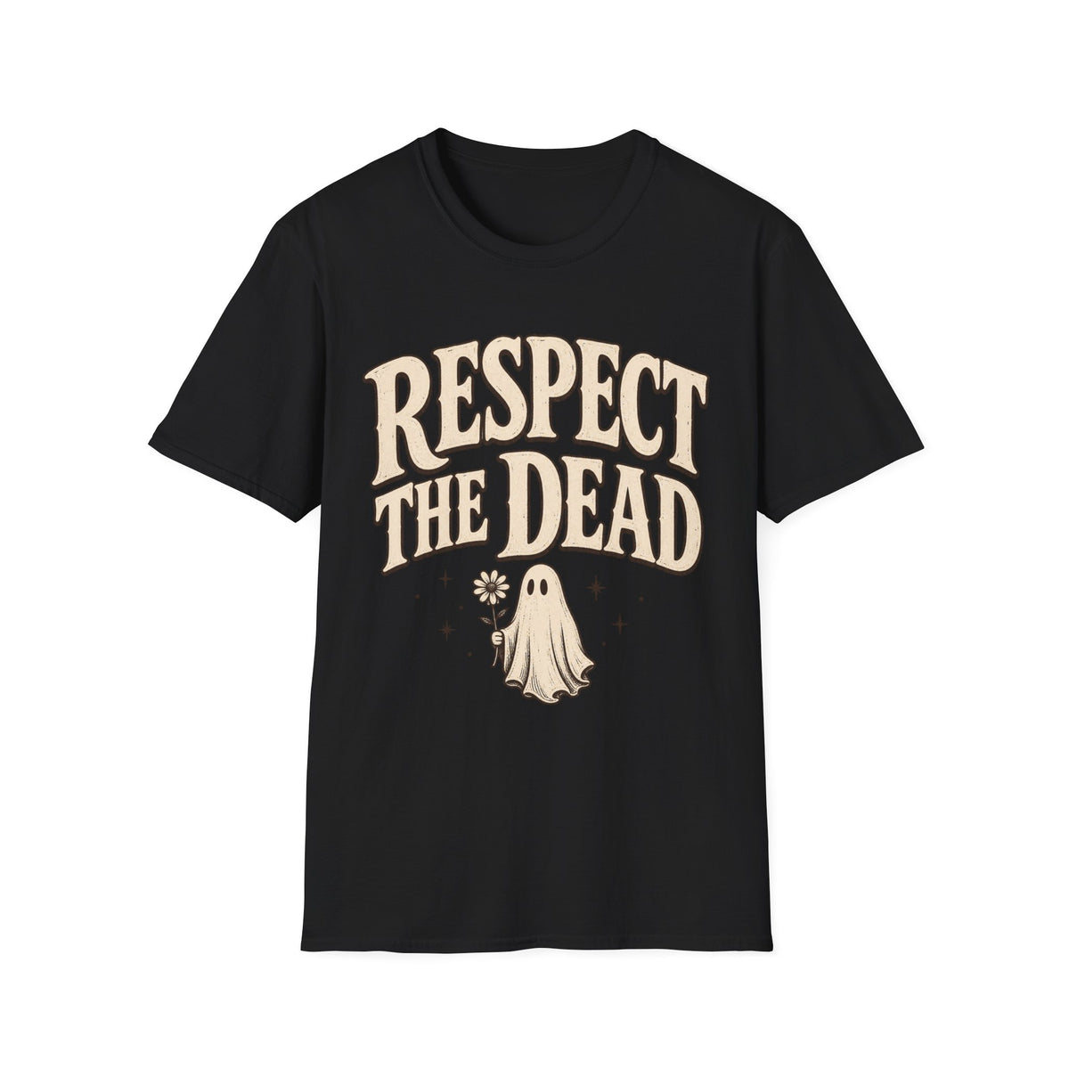 Respect the Dead T-Shirt ︱ Stoic Ghost Halloween Tee