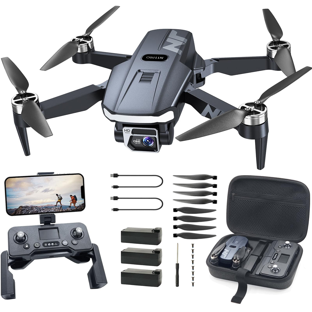 NAFYRE N11 PRO 4K GPS Drone