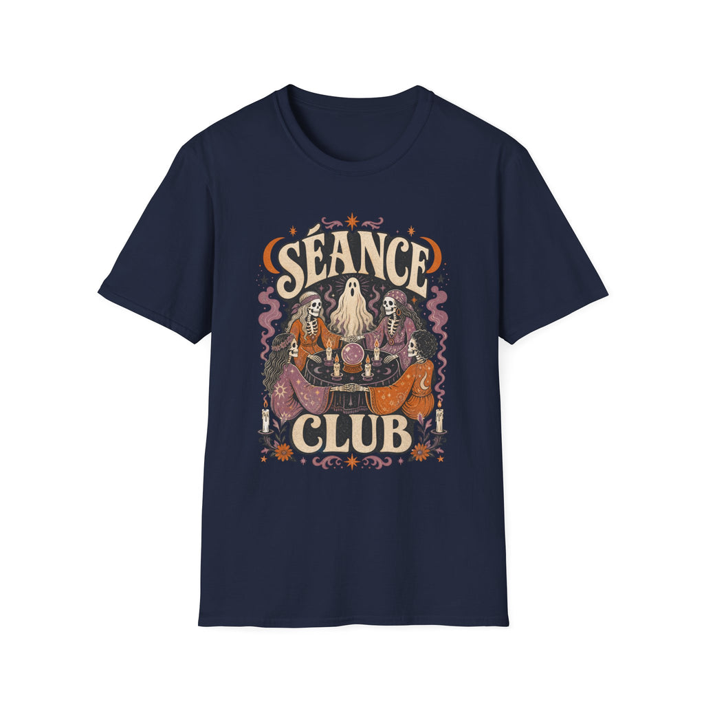 Seance Club T-Shirt ︱ Retro Ghost & Crystal Ball Tee