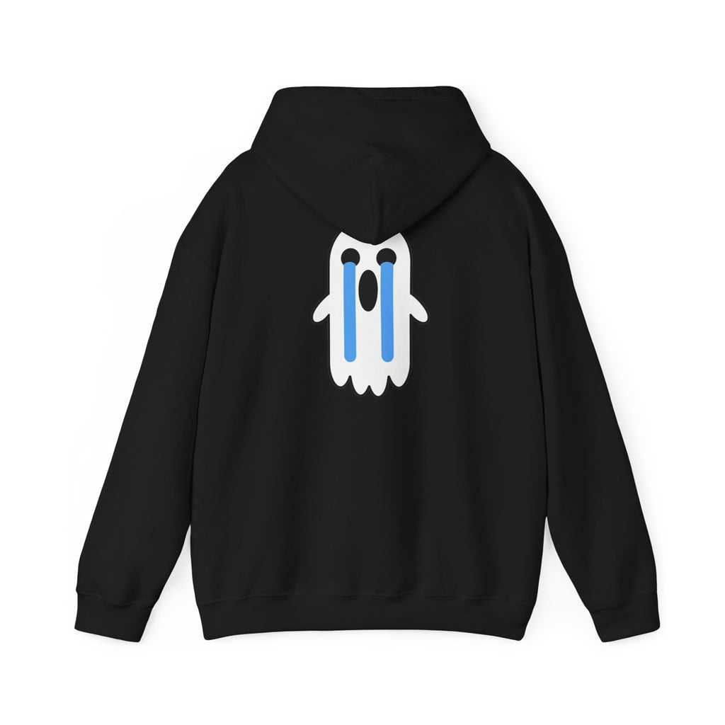 Ghost Bait Hoodie ︱ Crying Ghost Graphic Hooded Sweatshirt