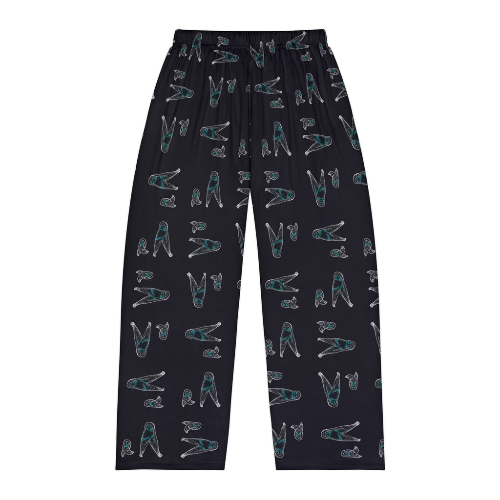 Men's Pajama Pants Mystical Fresno Nightwalker Pattern Print