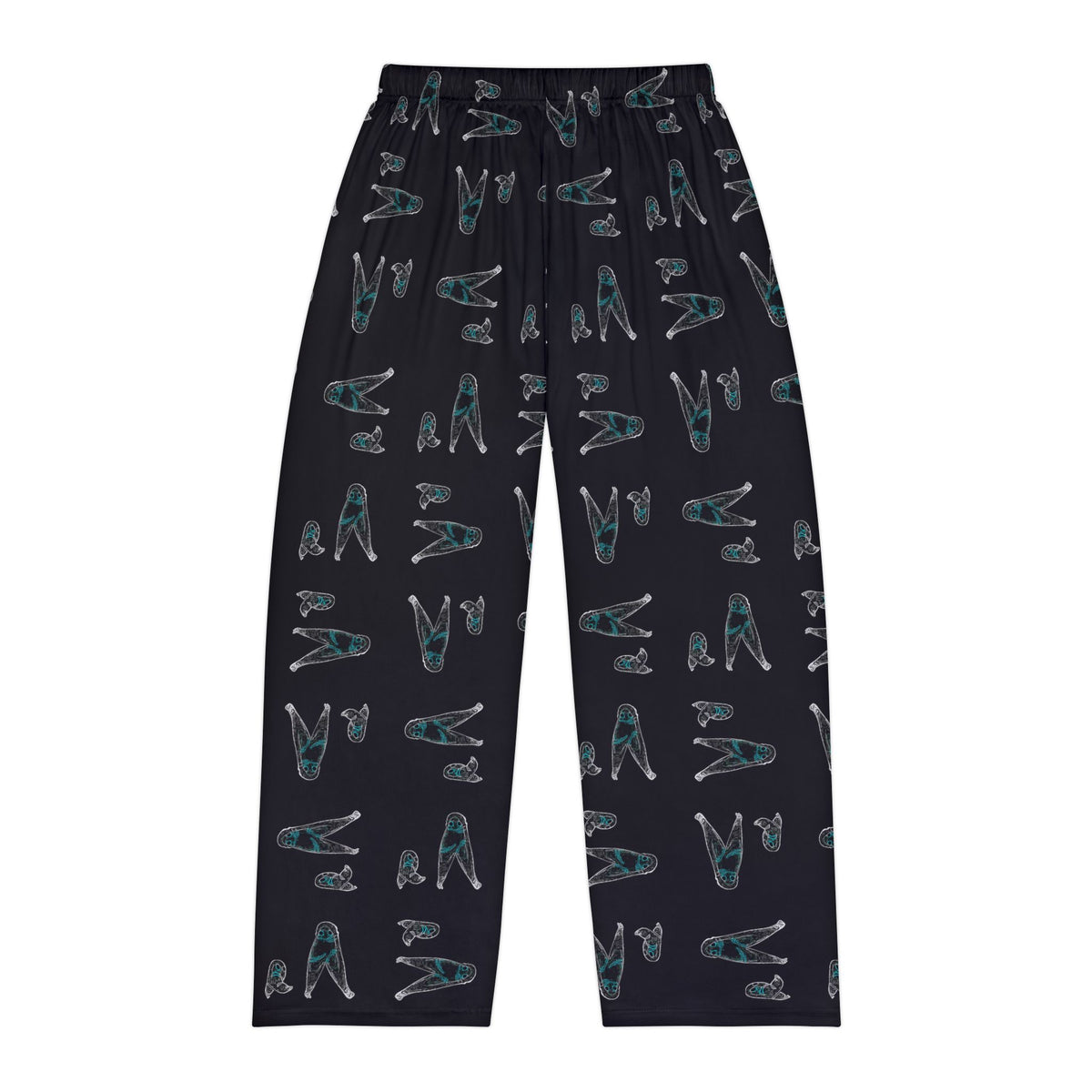 Men's Pajama Pants Mystical Fresno Nightwalker Pattern Print
