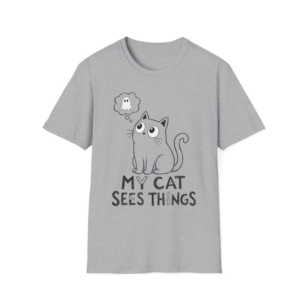 My Cat Sees Things T-Shirt ︱ Cute Paranormal Cat Tee