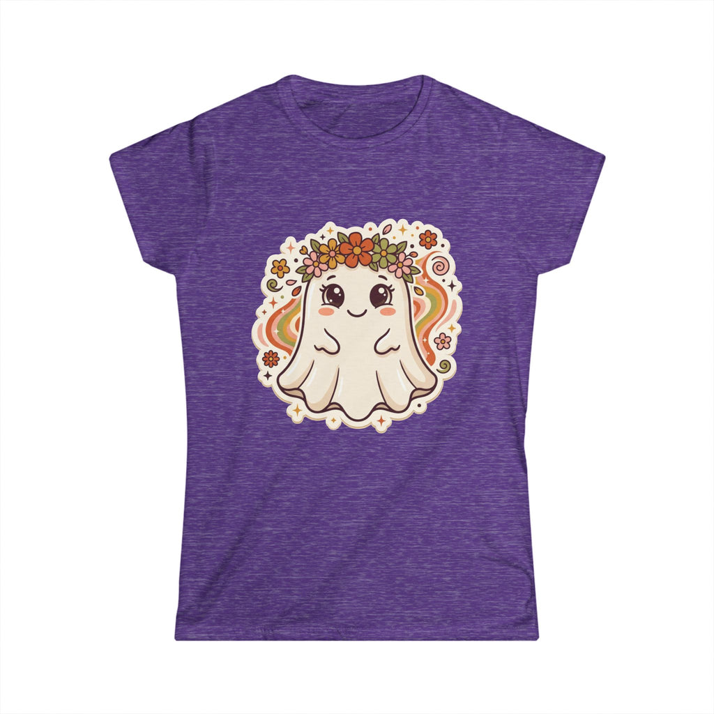 Women's Flower Hippie Ghost ︱ Semi-fitted Tee