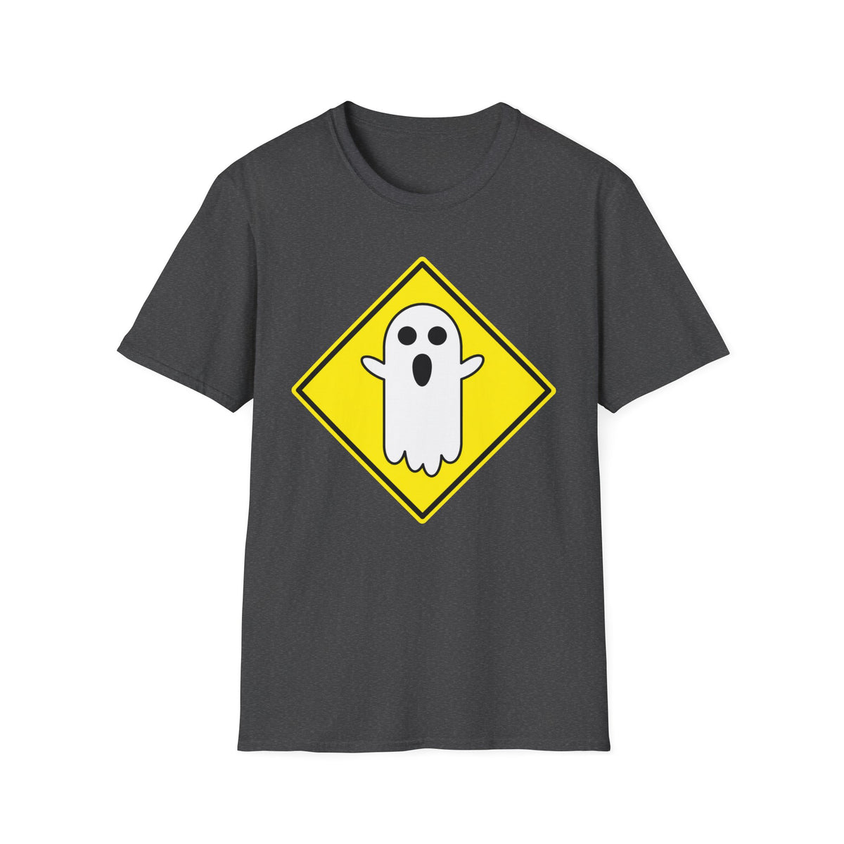 Ghost Crossing T-Shirt ︱ Retro Warning Sign Tee