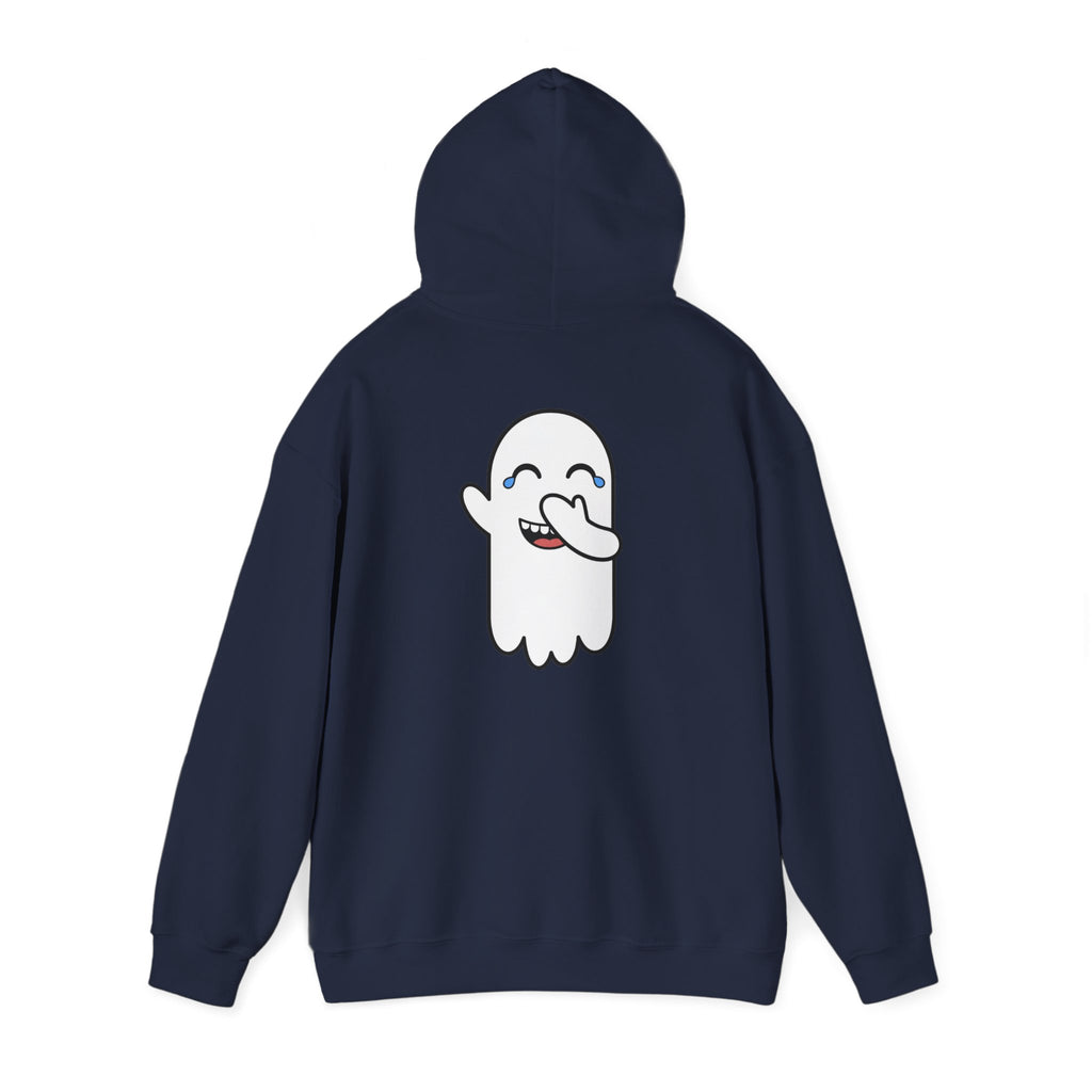 Ghost Bait Hoodie ︱ Cute Laughing Ghost Graphic Hooded Sweatshirt