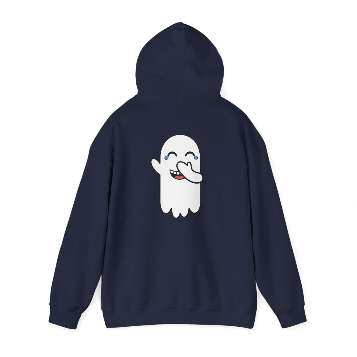 Ghost Bait Hoodie ︱ Cute Laughing Ghost Graphic Hooded Sweatshirt