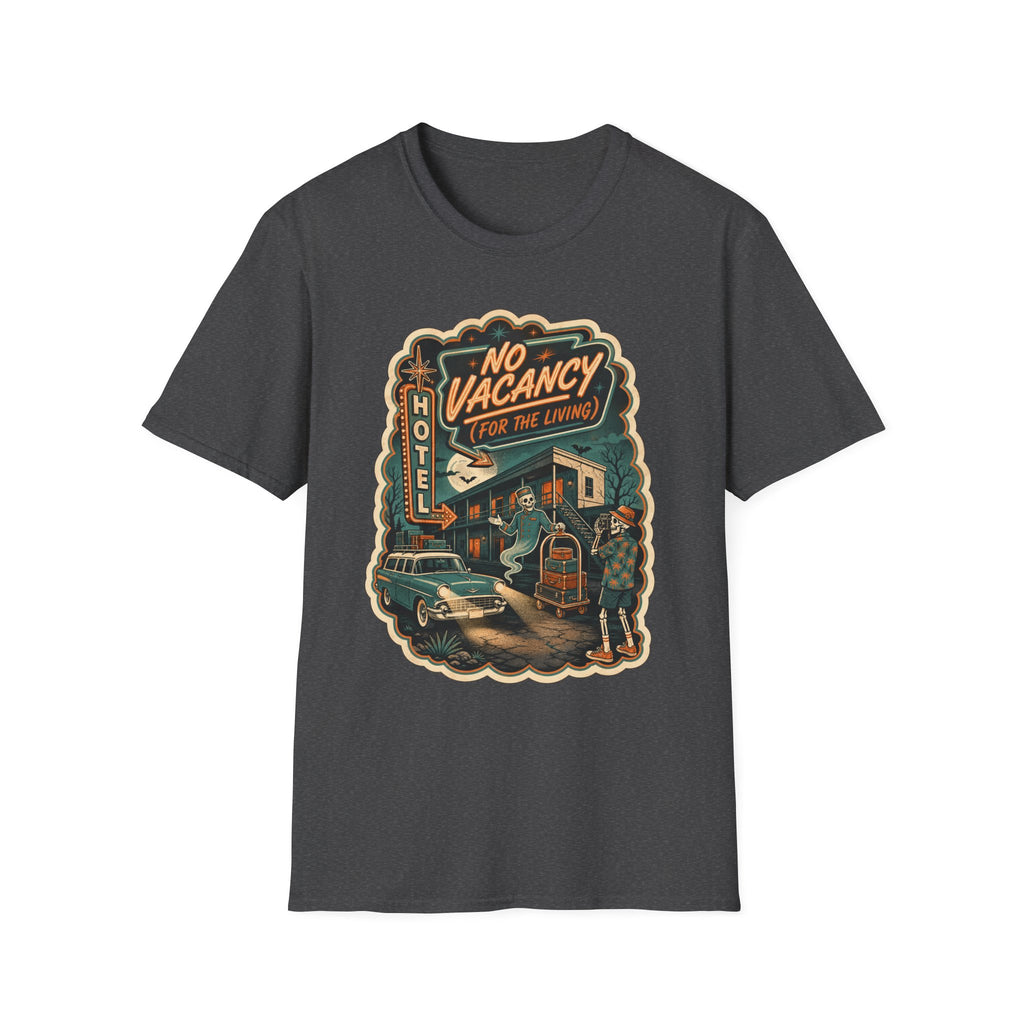 No Vacancy Motel T-Shirt ︱Ghost Vintage Road Trip Graphic Tee