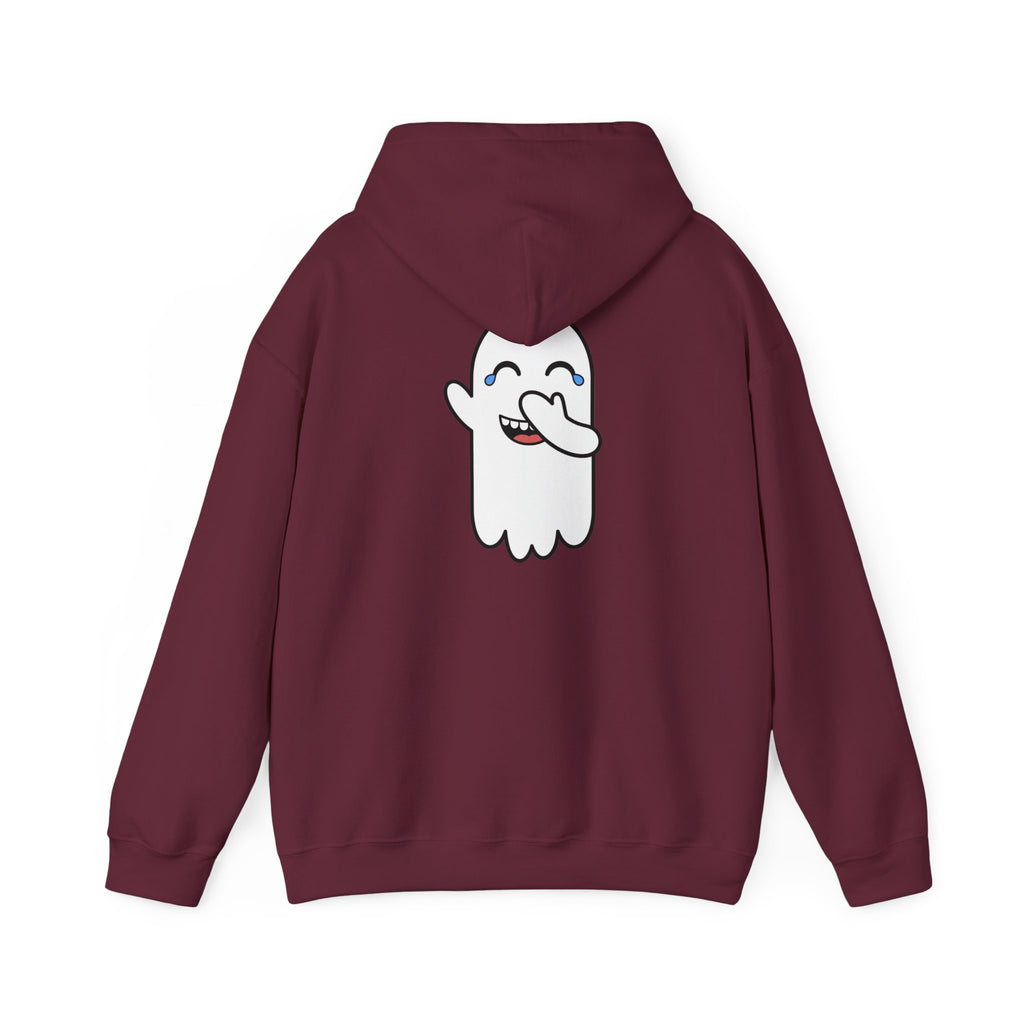Ghost Bait Hoodie ︱ Cute Laughing Ghost Graphic Hooded Sweatshirt