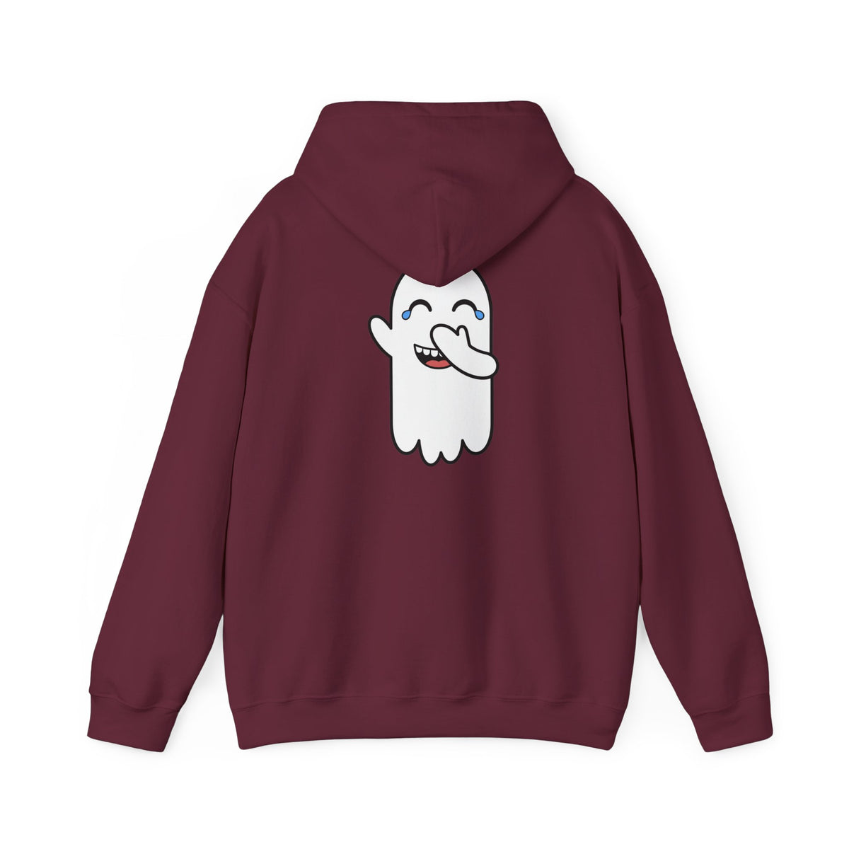 Ghost Bait Hoodie ︱ Cute Laughing Ghost Graphic Hooded Sweatshirt