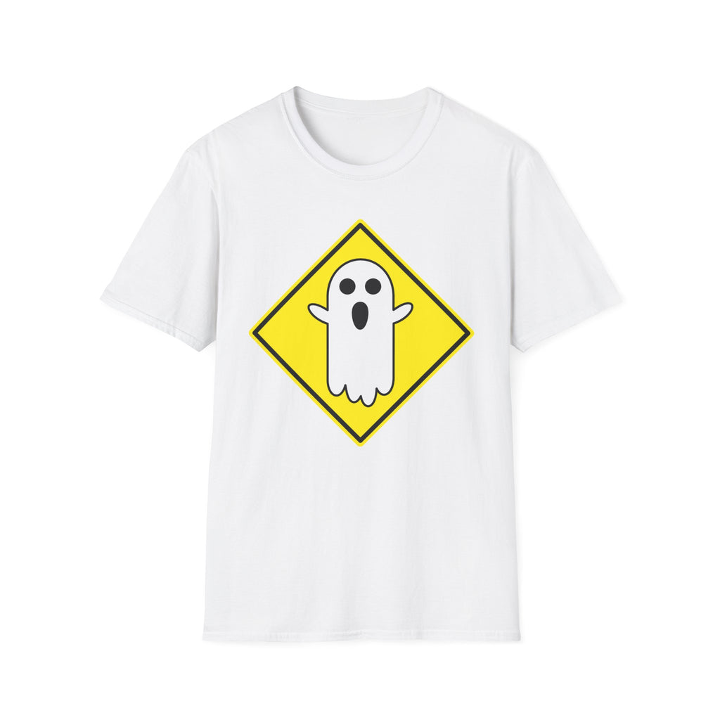 Ghost Crossing T-Shirt ︱ Retro Warning Sign Tee