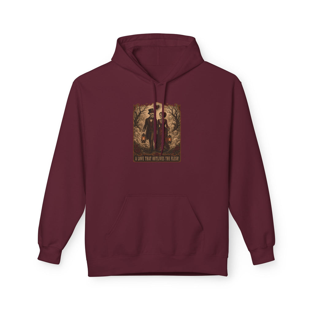 A LOVE THAT OUTLIVES THE FLESH! Graphic Hoodie︱Couples Dark Romance
